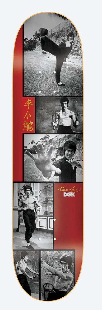 DGK X BRUCE LEE LEGEND  SKATEBOARD DECK
