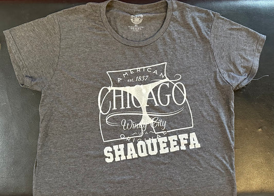Shaqueefa Chicago American Original Windy City T-Shirt
