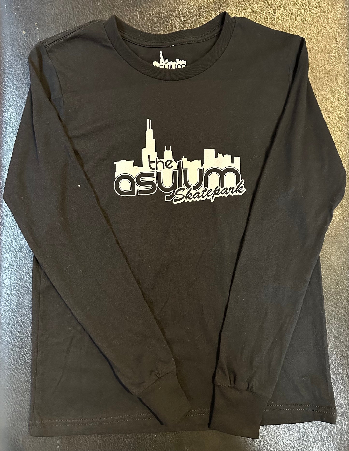 The Asylum Skatepark Long Sleeve T-Shirt (Black)