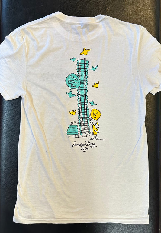 Skate Shop Day Gonz Deck Wall T-Shirt SSD 2024 (White)