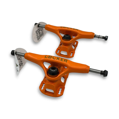 Grind King Truck Co. Locker Orange Skateboard Trucks-