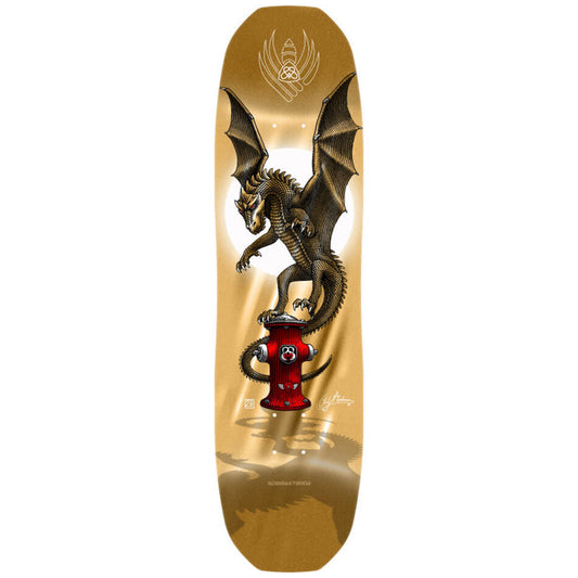 Powell Peralta Pro Andy Anderson Hydrant FLIGHT® BLEM Skateboard Deck Gold Foil - Shape 311 - 8.4 x 32