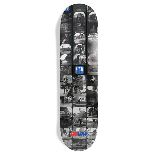 411VM Skateboard Deck Metrospective Frame Grab 8.25" x 32"