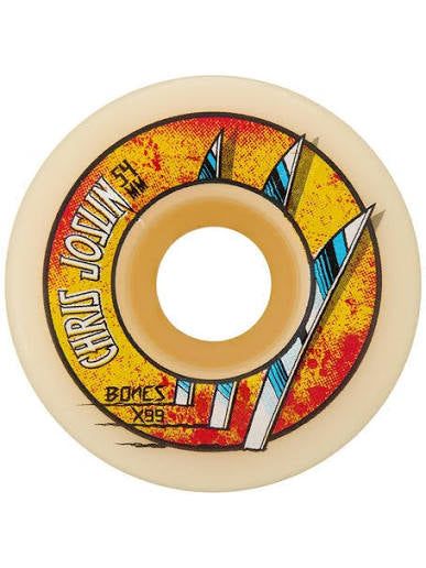Bones Wheels Chris Joslin Slice of Life V1 X-Formula 99A Wheels