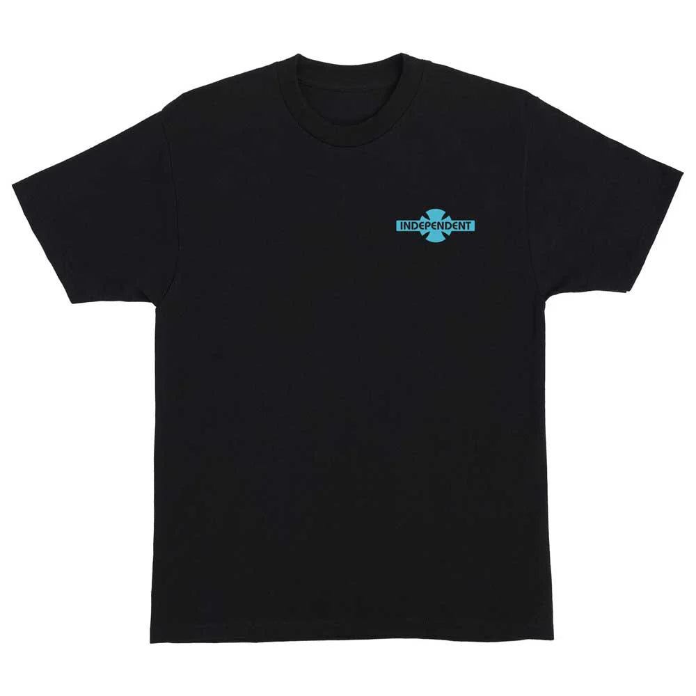 Independent Junkyard T-Shirt (Black & blue)