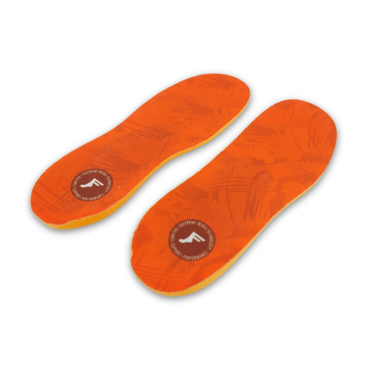 FP Insoles Kingfoam Orthotic insoles Orange Camo Infinity Foam
