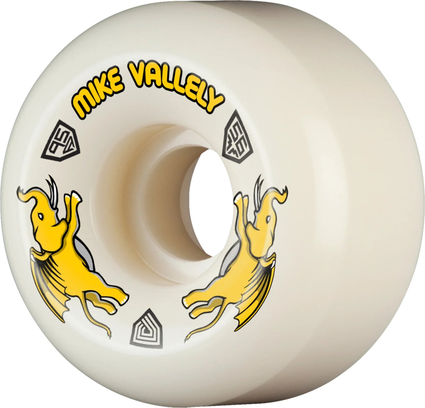 POWELL PERALTA DRAGON FORMULA MIKE VALLELY 56MM 95A SKATEBOARD WHEELS