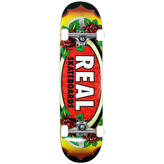 Real Rose Oval 8.25" DLX Skateboard Complete