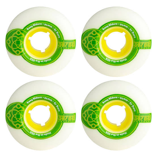 Satori Movement Skateboard Wheels 54mm Easy Rider Cruisers 87a