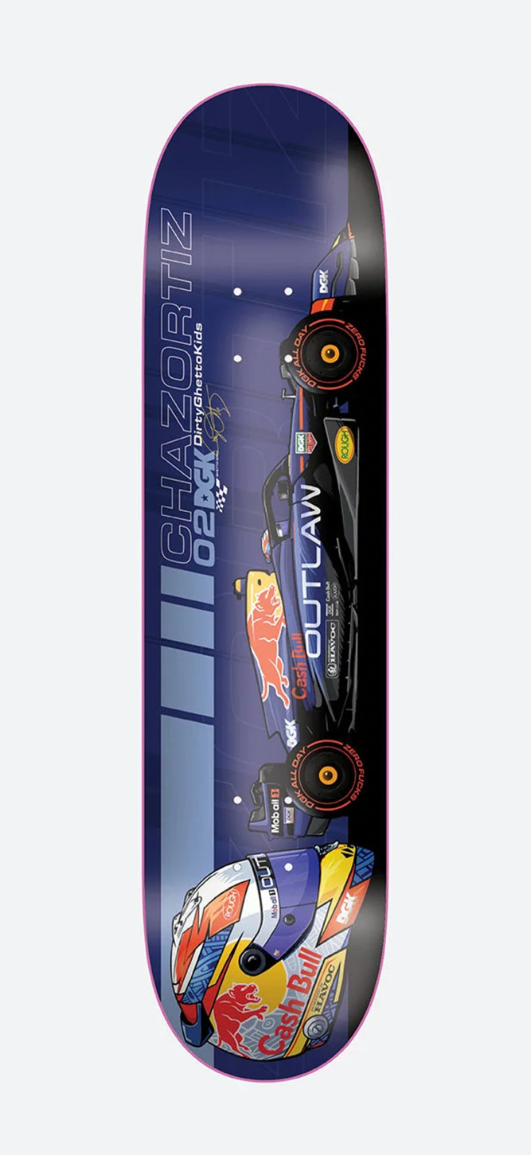 BRICKS TO PIT ORTIZ 8.1" SKATEBOARD DECK