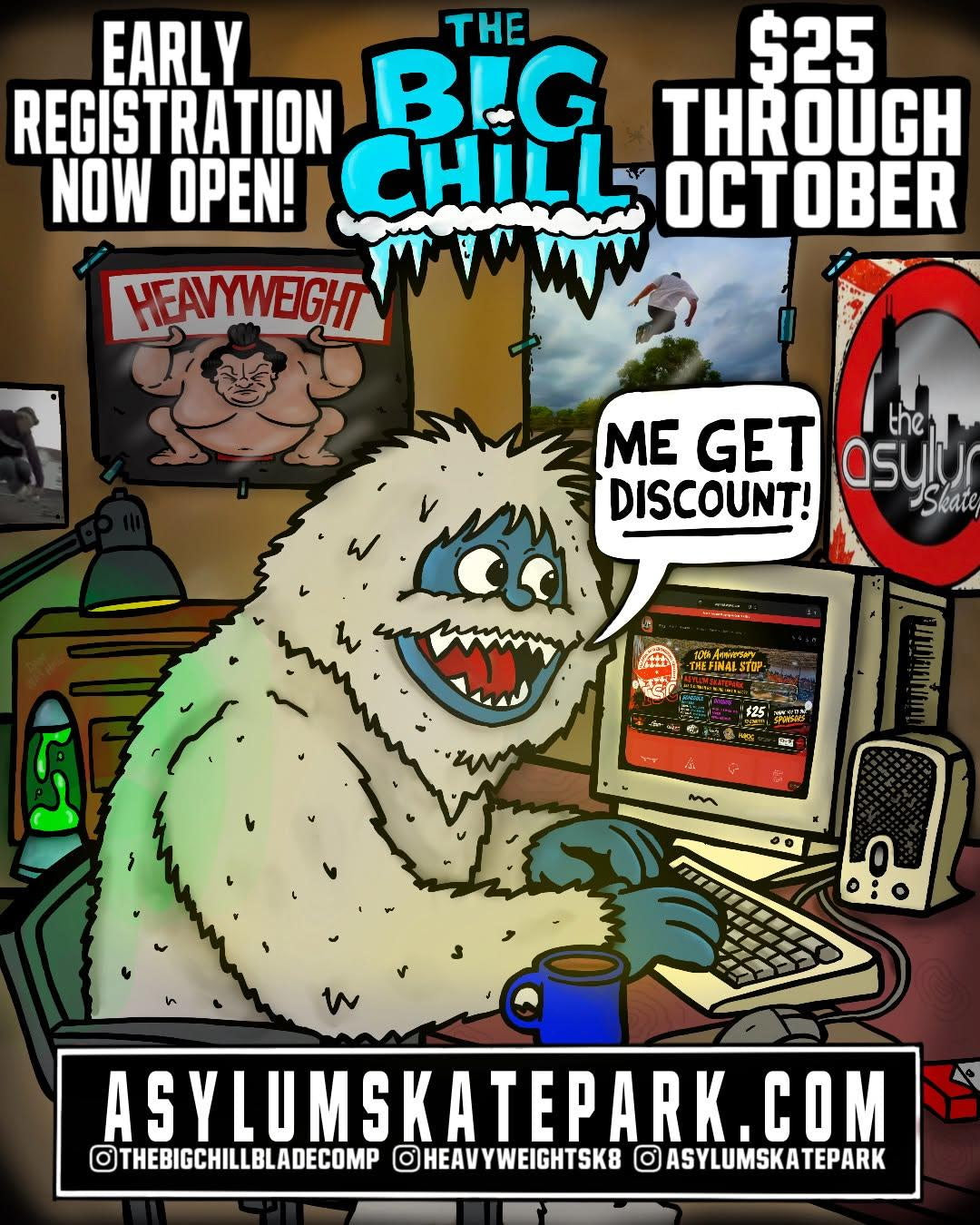 Big Chill and ILL Blade Competion Early Bird Registration