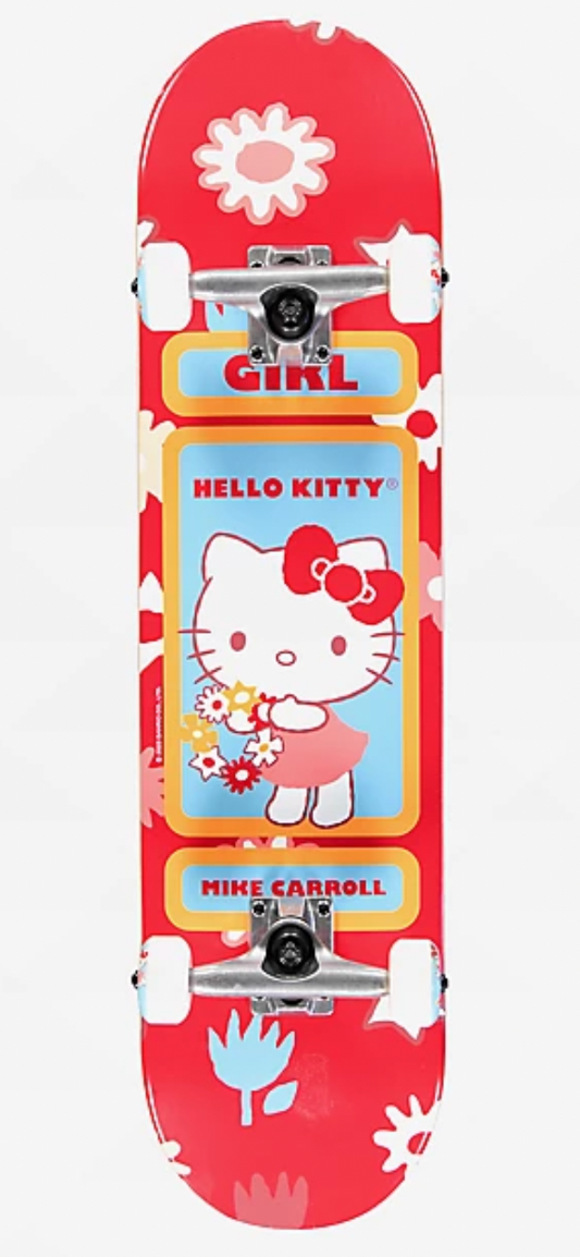 GIRL - Girl x Hello Kitty and Friends Carroll Hello Kitty 7.75" Skateboard Complete