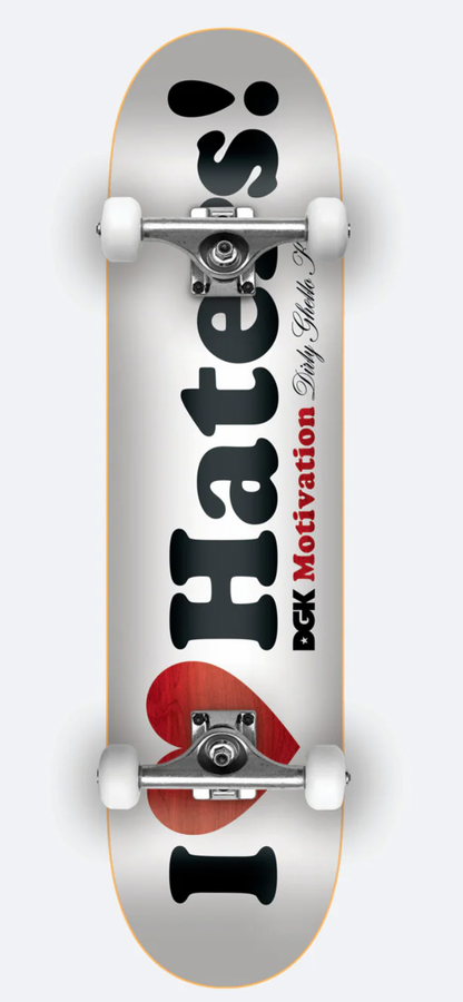 DGK - I ❤️ HATERS SKATEBOARD COMPLETE Complete (7.75)