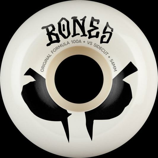 BONES WHEELS OG FORMULA SKATEBOARD WHEELS ORIGINAL FORMULA 54 V5 SIDECUTS 100A