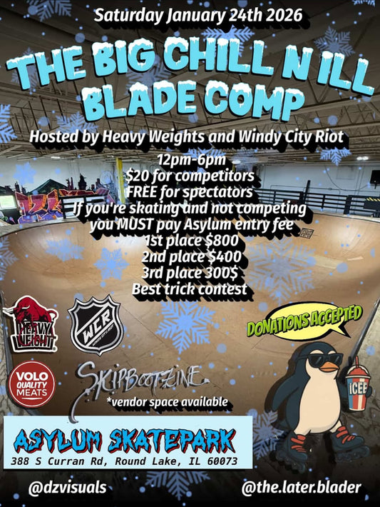 Big Chill and ILL Blade Competion registration