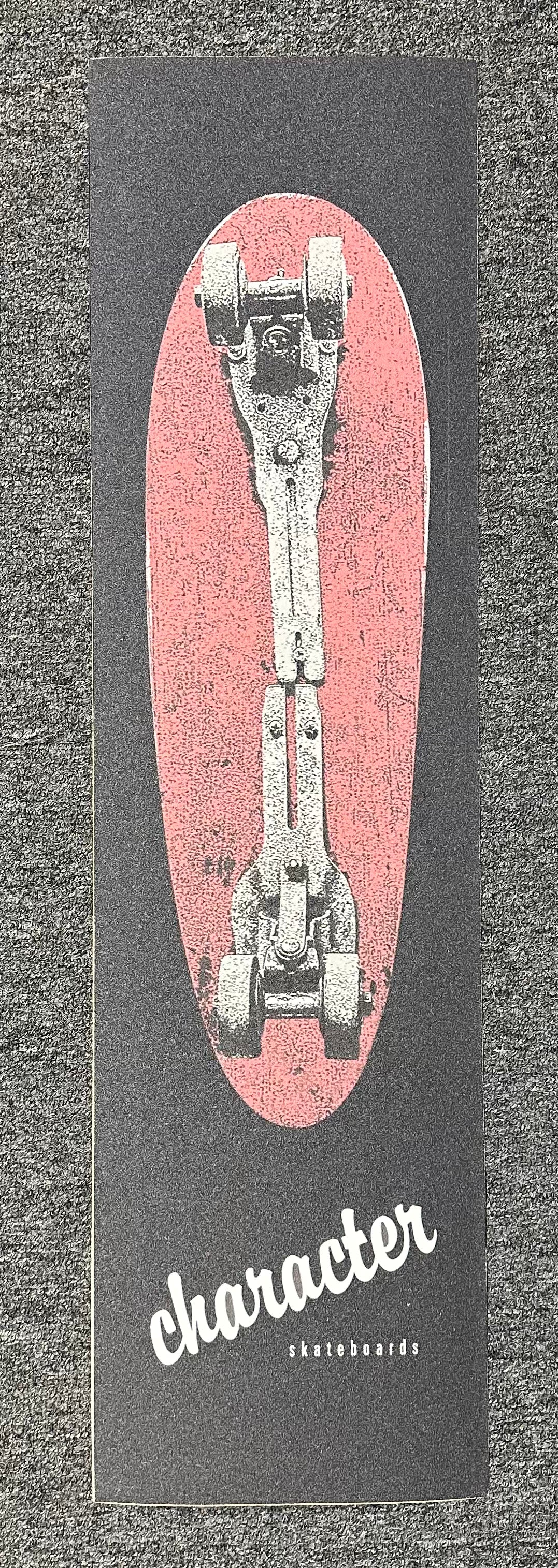 Character - Graphic Grip Tape Steel Wheels