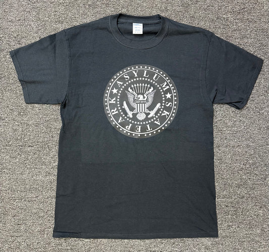 Asylum Skatepark Presidential Seal T-Shirt (Black)