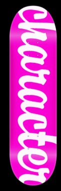 Character Neon Pink/White