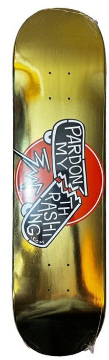 Pardon My Thrashing Gold Foil 7.75"