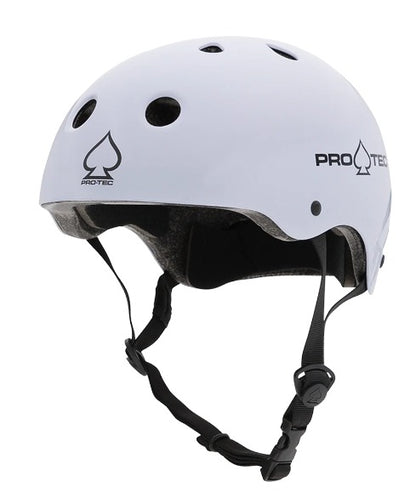 Pro-tec - Classic Skate Helmet (Gloss White)