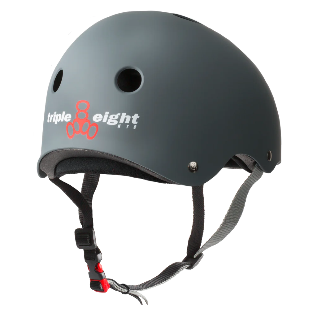 Triple Eight Helmet Carbon Matte