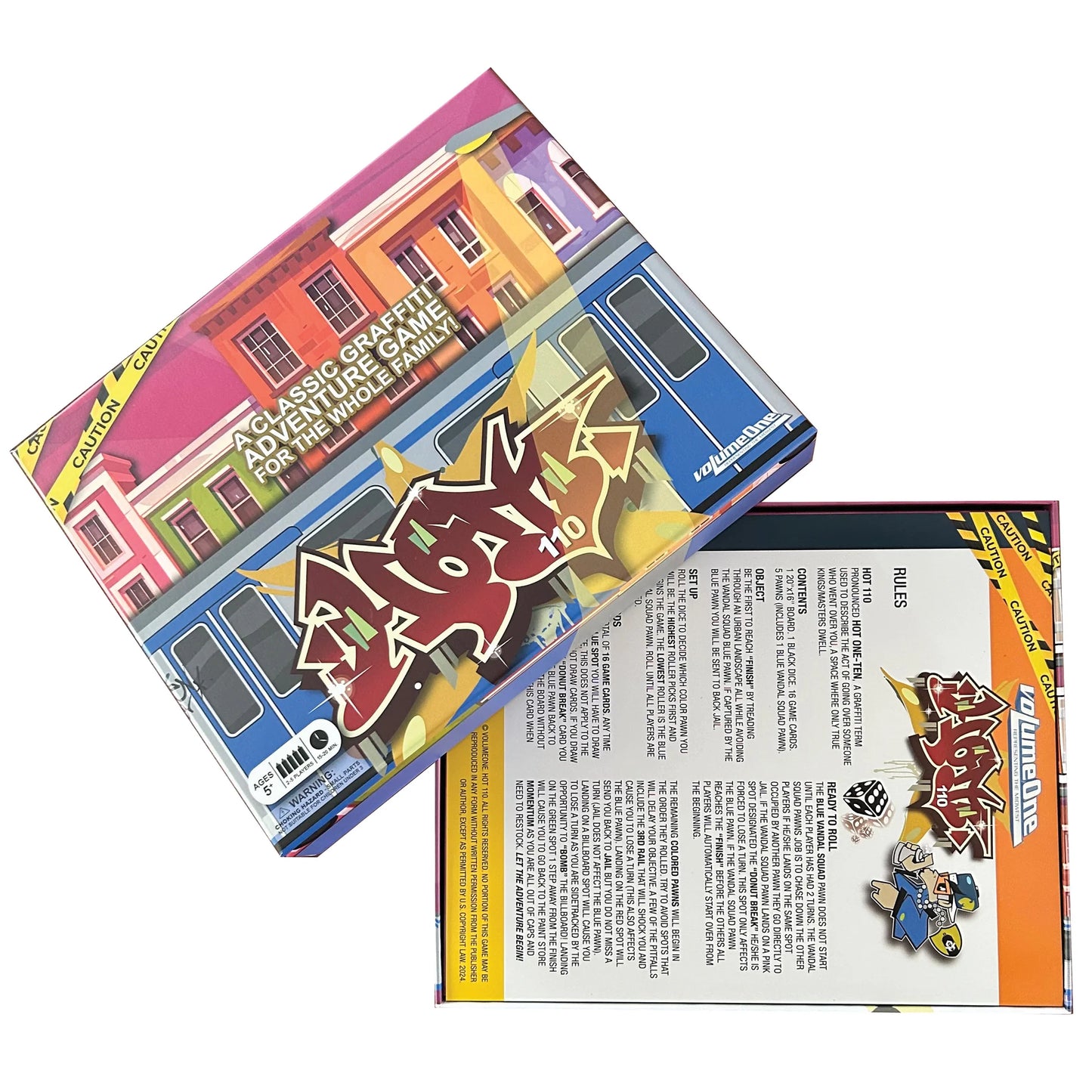 Hot 110 Graffiti Board Game