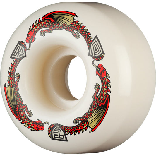 Powell Peralta Dragons 93A - V1 Symmetrical Shape - Narrow Ride Patch - 52mm x 31mm 93A V1 Skateboard Wheels 4pk