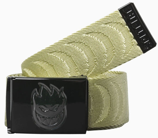 Spitfire Bighead Cresent Jacquard Belt (Tan)