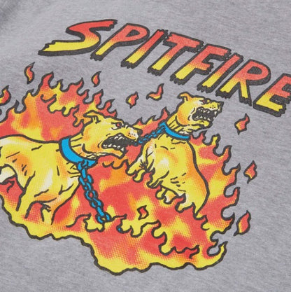 Spitfire Hell Hounds Hoodie (Heather Grey)