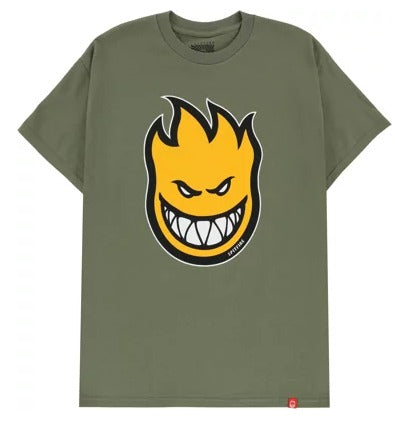 Spitfire BigHead Fill T-Shirt (Green/Gold/Black)