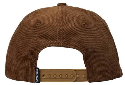 Spitfire Classic 87 Swirl Snapback Hat (Brown/Black)