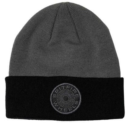 Spitfire Classic 87 Swirl Patch Beanie (Black)