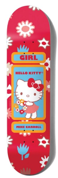 Girl Carroll Hello Kitty Sanrio Friends Deck (8.0")