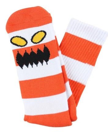 Toy Machine Socks Big Stripe Orange