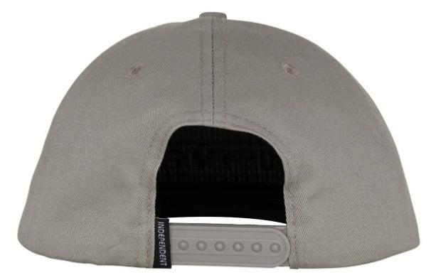 Independent Baseplate Snapback Hat (Grey)