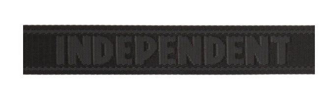 Independent Bar Repeat Web Belt (Black)