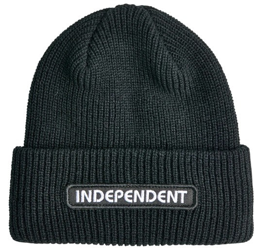 Independent B/C Groundwork Long Shoreman Beanie (Black)