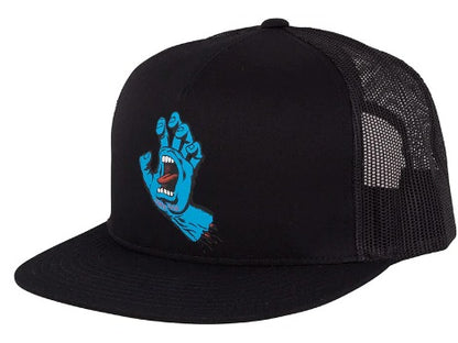 Santa Cruz Screaming Hand Mesh Trucker Hat (Black)