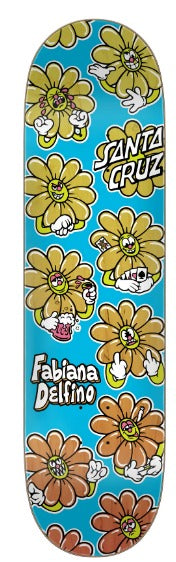Santa Cruz Fabiana Delfino Wildflower Matte Finish VX 8.25