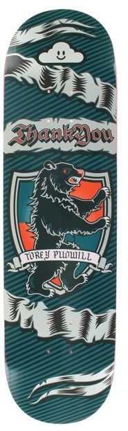 Thank You Skateboards Torey Pudwill Medieval Skateboard Deck - 8.12" x 32"