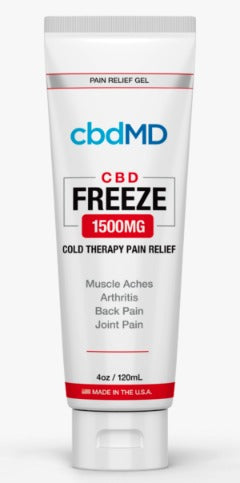CbdMD - Premium FREEZE Squeeze 1500mg Gel