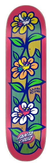 Santa Cruz Fabiana Delfino Flower Crew-Matte Finish : 8.25