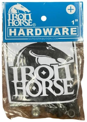 Iron Horse Hardware 1"-Silver/Black : 1"