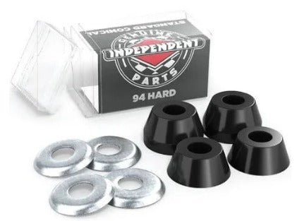 Independent -  94A Black (Hard) Bushings Standard Conical Shaped