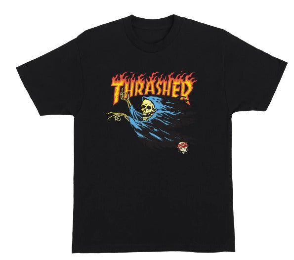 Santa Cruz X Thrasher O'Brien Reaper T-Shirt (Black)