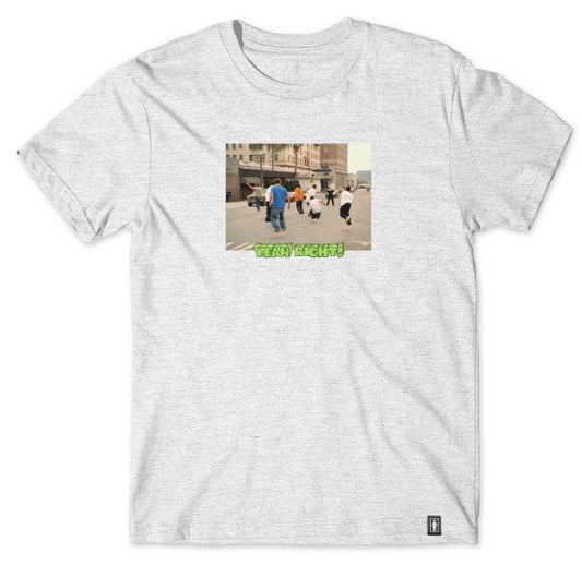 Girl Yeah Right Invisible Photo T-Shirt (Heather Grey)