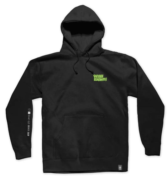 Girl Yeah Right Hoodie (Black)