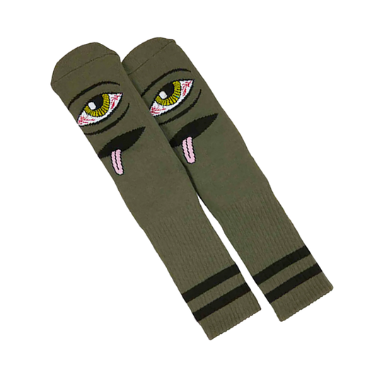 Toy Machine Bloodshot Socks Forest Green