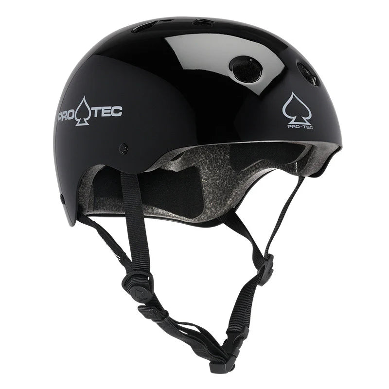 Pro-tec - Classic Skate Helmet Certified (Gloss Black)