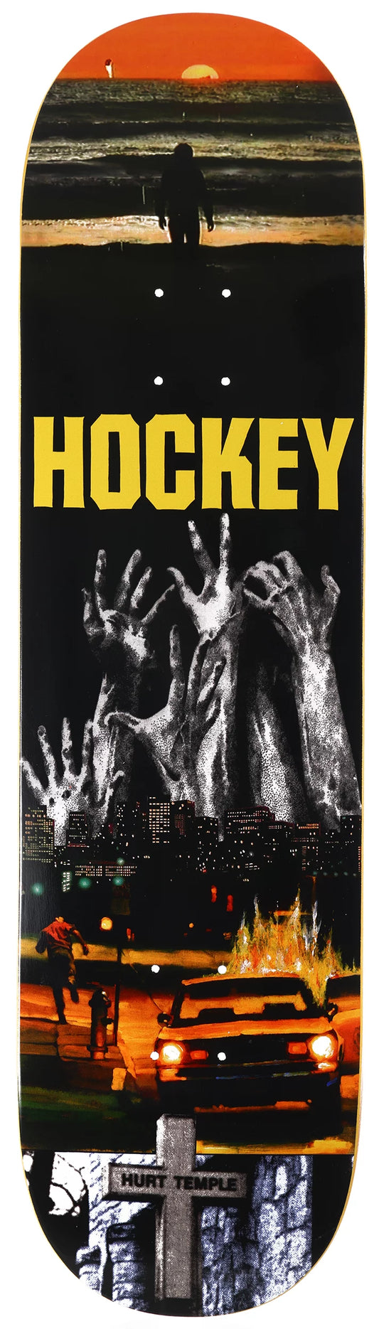 Hockey Allen Hurt Temple 8.5 Skateboard Deck